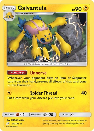 Galvantula #48 SM - Team Up