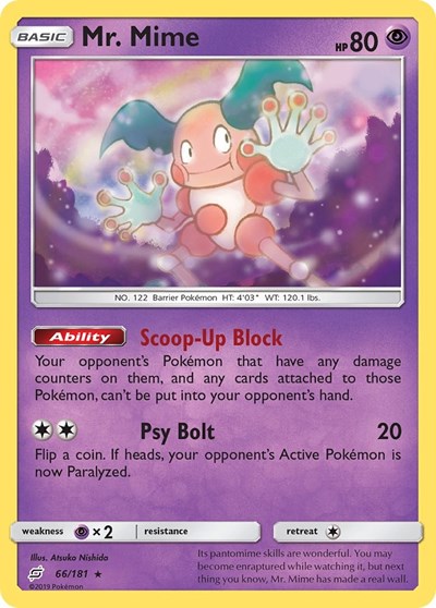 Mr. Mime #66 SM - Team Up