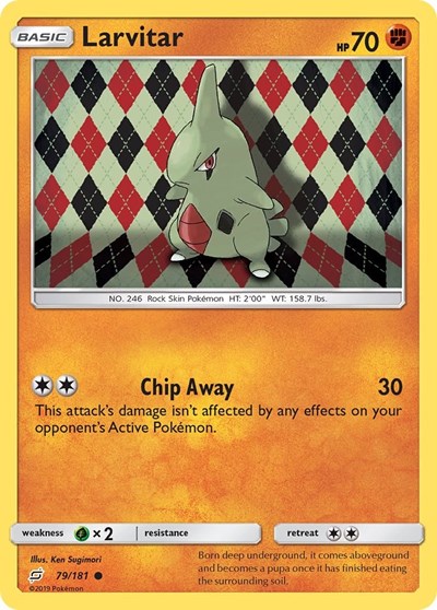 Larvitar #79 SM - Team Up