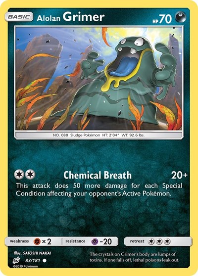 Alolan Grimer #83 SM - Team Up