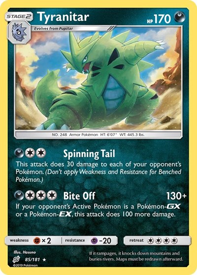 Tyranitar #85 SM - Team Up