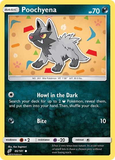 Poochyena #86 SM - Team Up