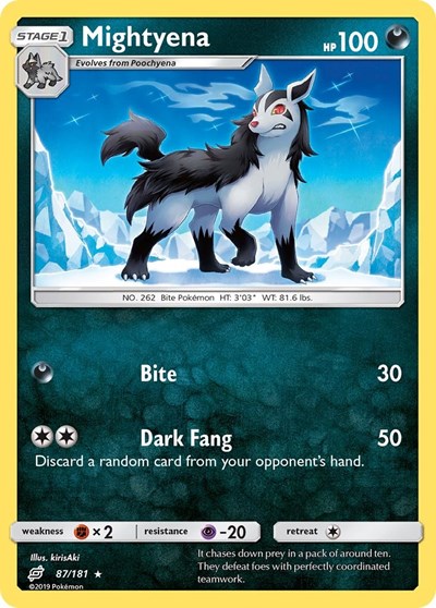 Mightyena #87 SM - Team Up