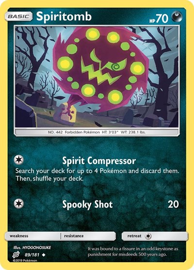 Spiritomb #89 SM - Team Up