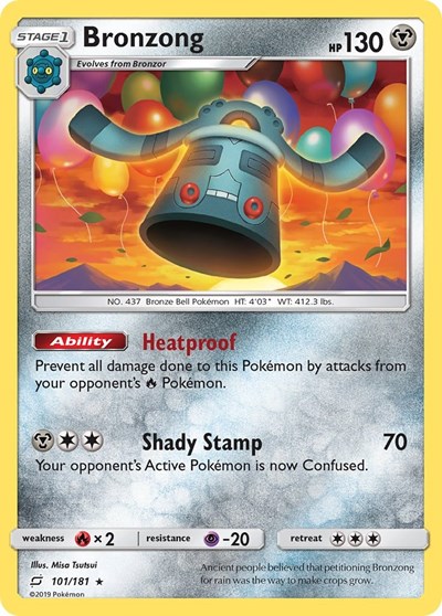 Bronzong #101 SM - Team Up