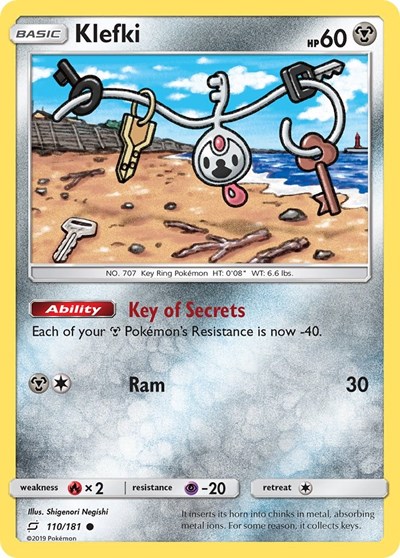 Klefki #110 SM - Team Up