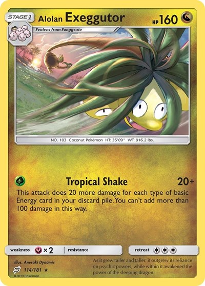 Alolan Exeggutor #114 SM - Team Up