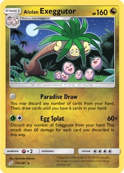 Alolan Exeggutor #115 SM - Team Up