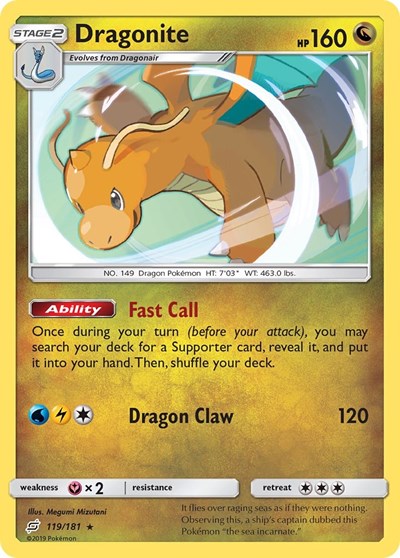 Dragonite #119 SM - Team Up