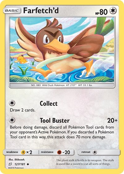 Farfetch'd #127 SM - Team Up