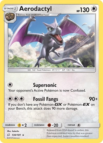 Aerodactyl #130 SM - Team Up