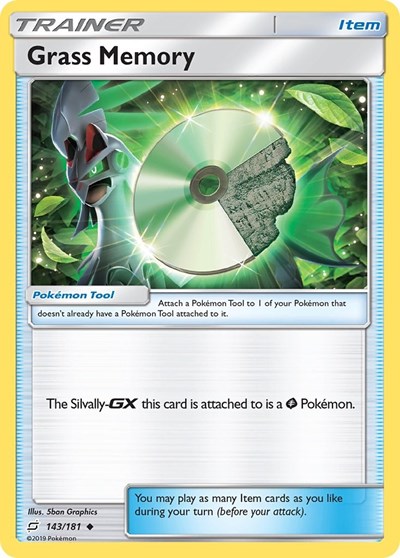 Grass Memory #143 SM - Team Up