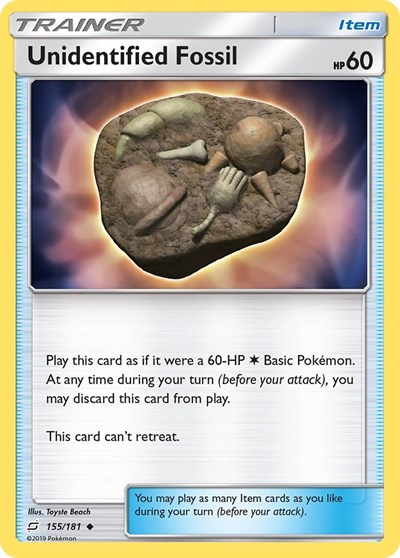 Unidentified Fossil #155 SM - Team Up
