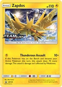 Zapdos - SM159 (Prerelease) [Staff] #SM159 SM Promos