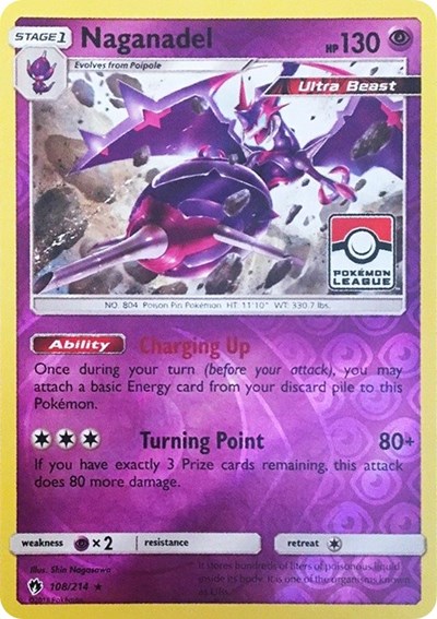 Naganadel #108 League & Championship Cards