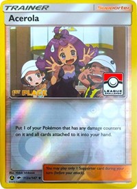 Acerola (League Challenge) [1st Place] #112A League & Championship Cards