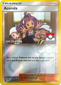Acerola (League Challenge) [2nd Place] #112A League & Championship Cards