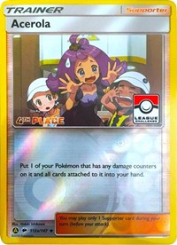 Acerola (League Challenge) [4th Place] #112A League & Championship Cards