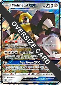 Melmetal GX Jumbo Cards #SM178