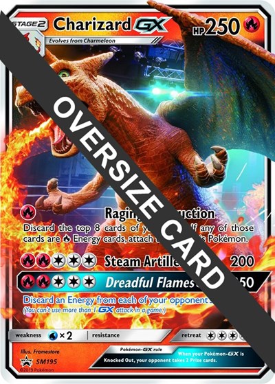 Charizard GX - SM195 #SM195 Jumbo Cards