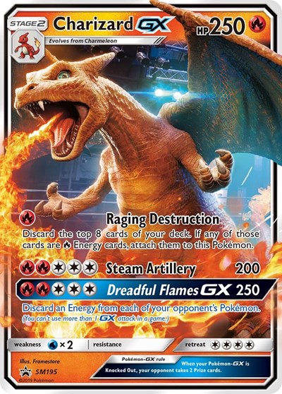 Charizard GX #SM195 SM Promos
