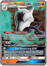 Alolan Marowak GX #SM187 SM Promos