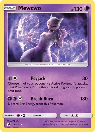 Mewtwo #12 Detective Pikachu