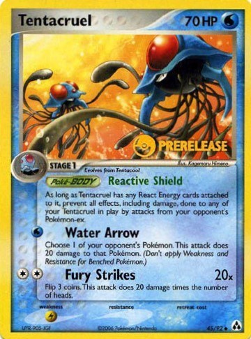 Tentacruel Nintendo Promos #45