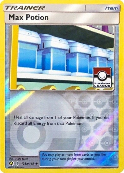 Max Potion #128A League & Championship Cards