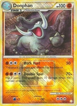 Donphan #40 League & Championship Cards