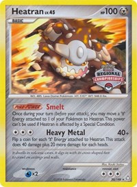 Heatran #30 League & Championship Cards