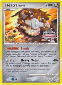 Heatran (Regional Championships) [Staff] #30 League & Championship Cards