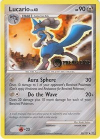 Lucario #53 Diamond and Pearl Promos