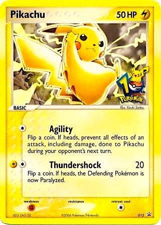 Pikachu - 012 #12 Miscellaneous Cards & Products
