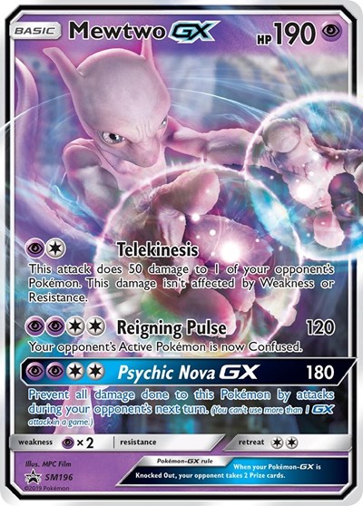 Mewtwo GX #SM196 SM Promos