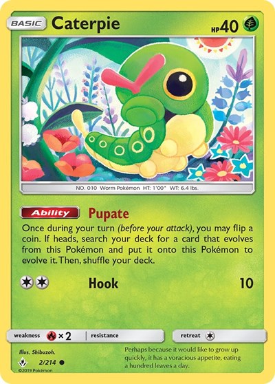 Caterpie #2 SM - Unbroken Bonds