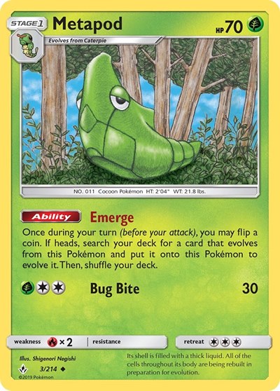 Metapod #3 SM - Unbroken Bonds