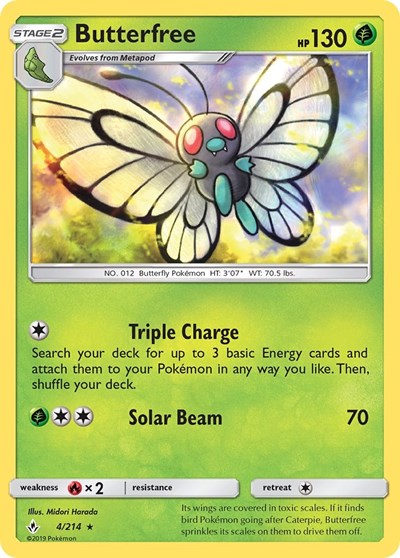 Butterfree #4 SM - Unbroken Bonds