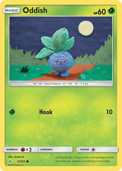 Oddish #6 SM - Unbroken Bonds
