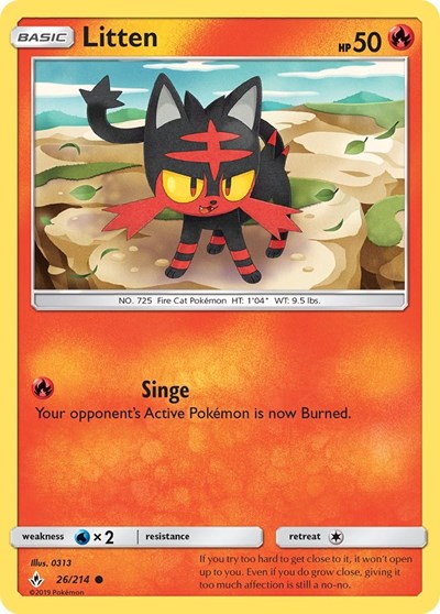 Litten #26 SM - Unbroken Bonds