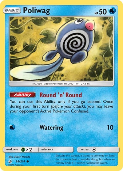 Poliwag #36 SM - Unbroken Bonds