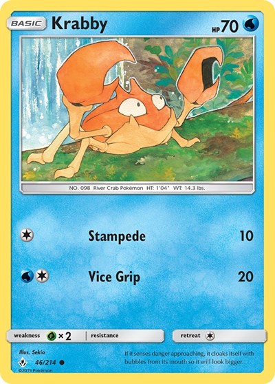 Krabby #46 SM - Unbroken Bonds