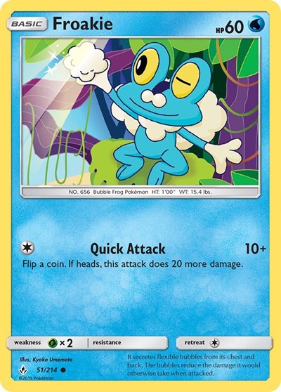 Froakie #51 SM - Unbroken Bonds