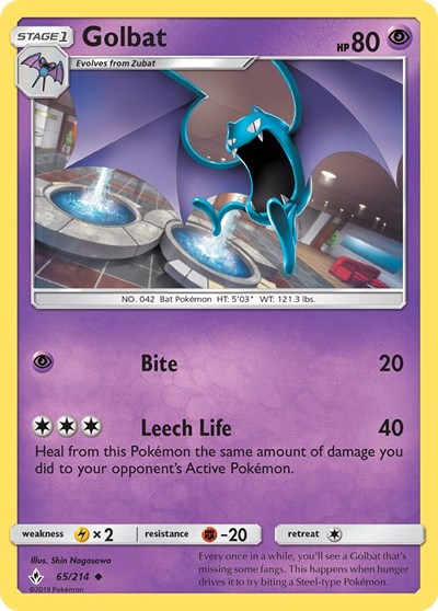 Golbat #65 SM - Unbroken Bonds