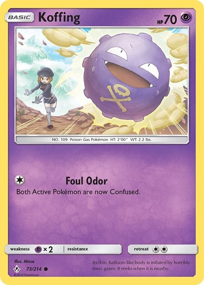 Koffing #73 SM - Unbroken Bonds