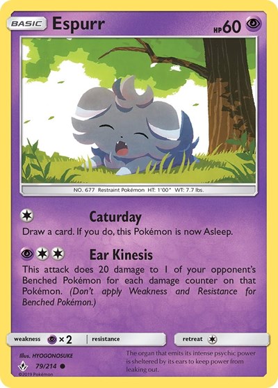 Espurr #79 SM - Unbroken Bonds