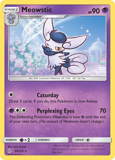 Meowstic #80 SM - Unbroken Bonds
