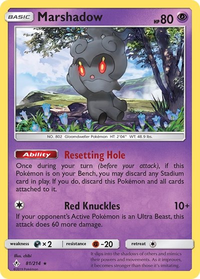 Marshadow #81 SM - Unbroken Bonds