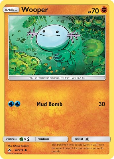 Wooper #96 SM - Unbroken Bonds