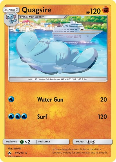 Quagsire #97 SM - Unbroken Bonds